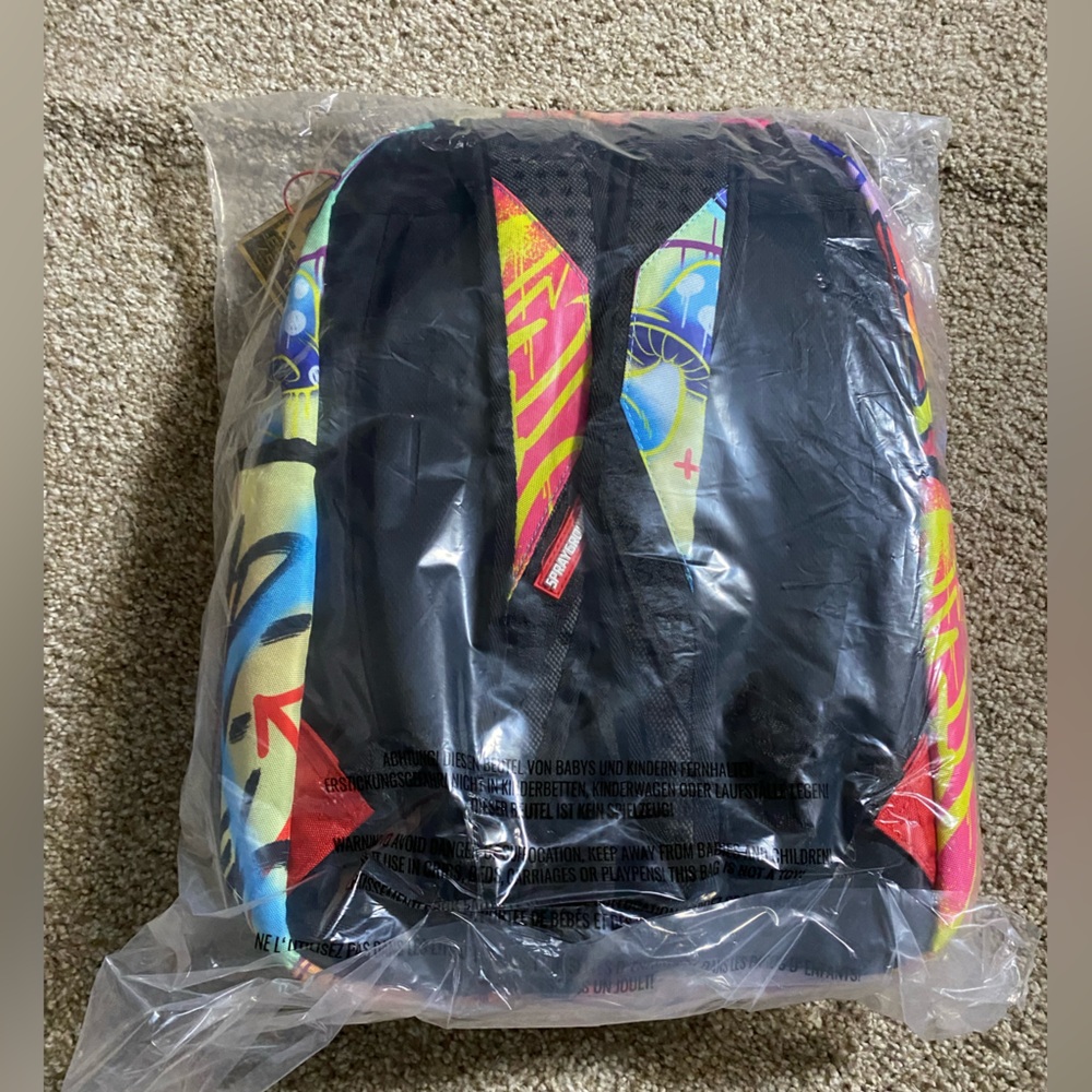 brand new papa smurf backpack still in bag